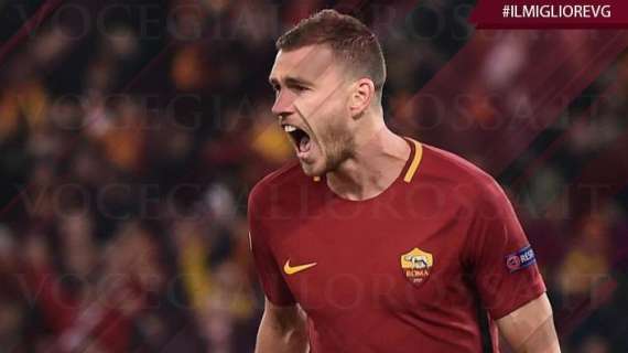 #IlMiglioreVG - Dzeko è il man of the match di Roma-Shakhtar Donetsk 1-0. GRAFICA!