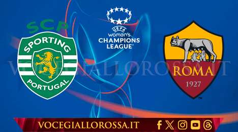 Women's Champions League - Sporting CP-Roma - La copertina del match. GRAFICA!
