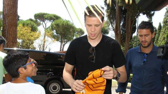 Szczęsny a Villa Stuart: "Spalletti ha due grandi portieri. Ci sarà competizione con Alisson". VIDEO!