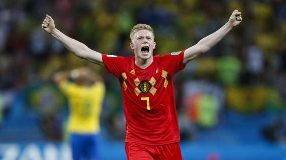 Dal Belgio: De Bruyne ok per l'Italia, Eden Hazard in dubbio