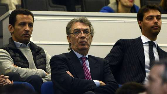 Moratti: "Osvaldo? Cose che sento in televisione"