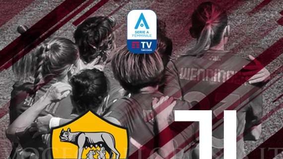 Serie A Femminile - Roma-Juventus - La copertina del match. GRAFICA!