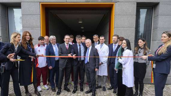 La Roma e il Policlinico Campus Bio-Medico inaugurano il nuovo percorso dedicato ai giocatori e l’ambulatorio brandizzato di medicina dello sport. FOTO!