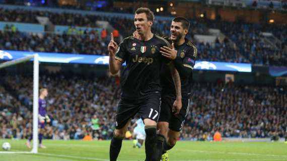 Champions League, impresa Juve all'Etihad: 2-1 in rimonta al Manchester City