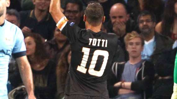 Uefa.com, Totti nella squadra della settimana e nelle nomination per il miglior gol