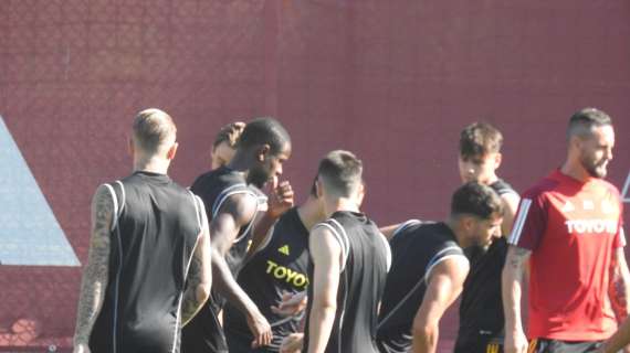 Trigoria - Nella rifinitura assenti Smalling, Renato Sanches, Azmoun e Llorente. FOTO! VIDEO!