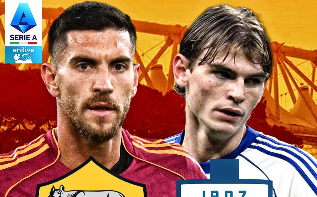 Roma-Como - La copertina del match. GRAFICA!