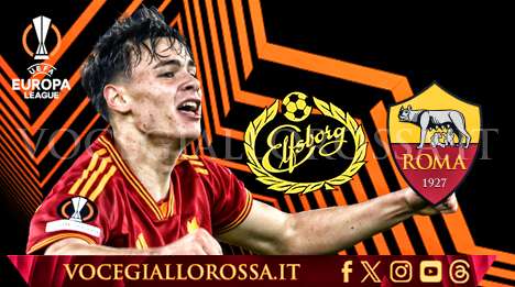 LIVE Elfsborg-Roma 1-0 - I giallorossi attaccano e provano a trovare il gol del pareggio