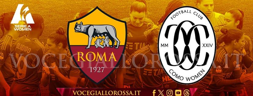 Roma-Como Femminile, la copertina del match!