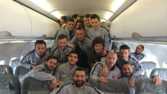 Twitter AS Roma: "Squadra in partenza da Rotterdam". FOTO!