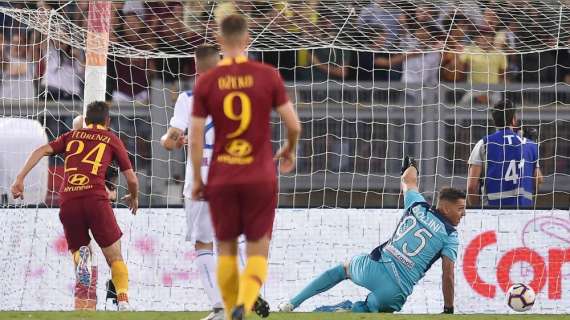 Roma-Atalanta 3-3 - La gara sui social: "Ridimensionati già alla seconda giornata. Meglio con il 4-2-3-1"