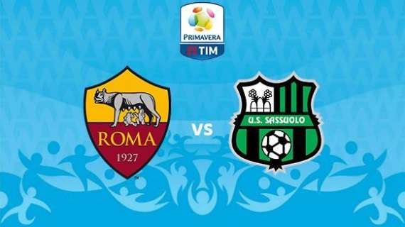 PRIMAVERA - AS Roma vs US Sassuolo Calcio 1-1