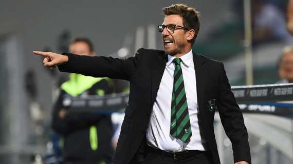 Sassuolo, Di Francesco: "Scudetto? Roma favorita, poi Juve e Inter"