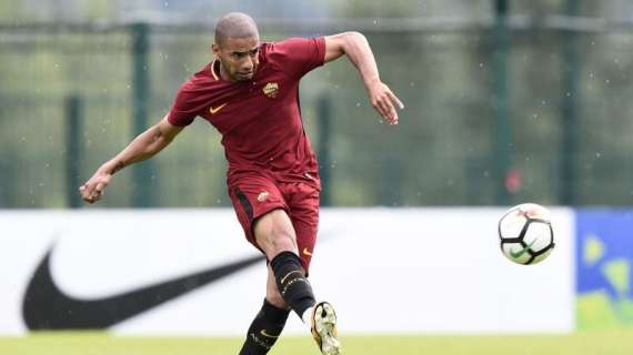 Bruno Peres saluta l'ex ds giallorosso Walter Sabatini