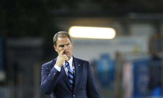 Inter, de Boer: "Inserimento non facile in Italia. Qui c'è tanta pressione"