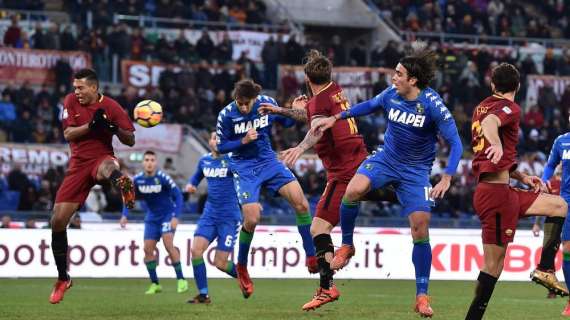 Roma-Sassuolo 1-1 - Gli highlights. VIDEO!