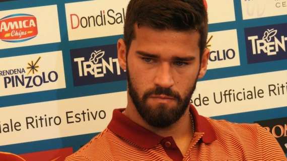 Alisson: "L'alternanza con Szczesny non è un bene"