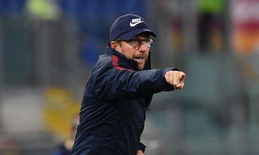 Problema al ginocchio per Di Francesco