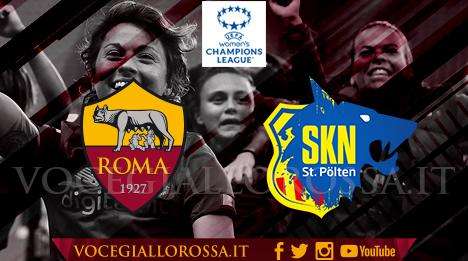 Women's Champions League - Roma-St. Pölten 5-0 - Giallorosse ai quarti di finale con un turno di anticipo! Doppietta per Giugliano