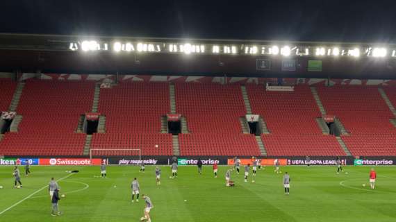 EDEN ARENA - La rifinitura dello Slavia Praga alla vigilia della sfida contro la Roma. FOTO!