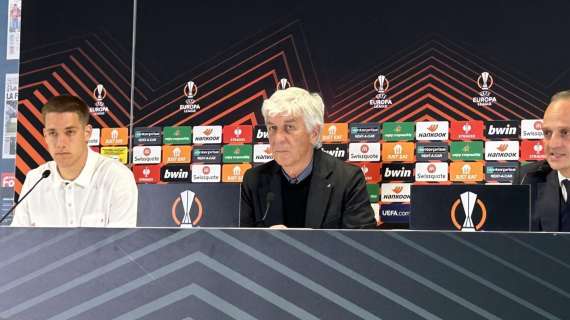 Atalanta, Gasperini sulla finale di Europa League: "La partita con la Roma ci ha dato buona fiducia, ma affrontiamo una squadra top a livello europeo"