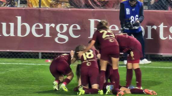 Serie A Femminile - Roma-Lazio 2-1 - Le giallorosse vincono il derby grazie a Di Guglielmo e Giacinti