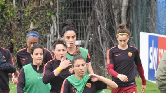 Serie A Femminile - Roma momentaneamente a -4 dal Milan terzo in classifica