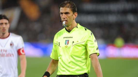 L'arbitro - Quarto derby in carriera per Tagliavento, con lui la Roma mai sconfitta in casa