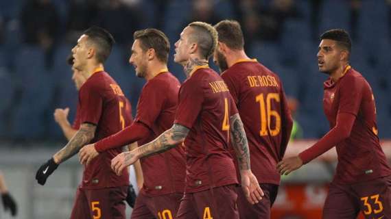 Roma-Sampdoria 4-0, Nainggolan all'inizio e alla fine dello spettacolo giallorosso