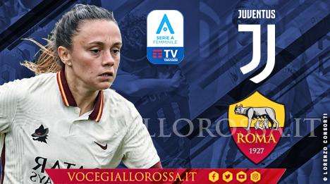 Serie A Femminile - Juventus-Roma, la copertina del match. GRAFICA!