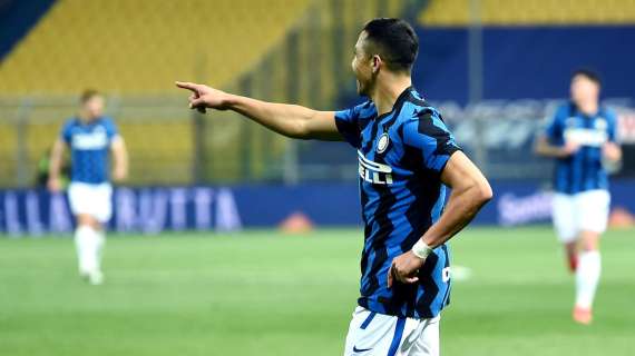 Inter, Conte: "Sanchez stava andando alla Roma a gennaio, ora s'è tuffato anima e corpo nella squadra"