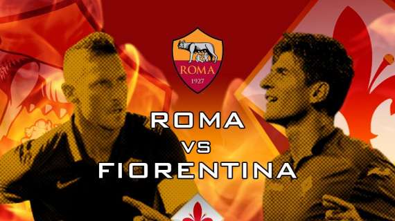 Roma-Fiorentina - Le probabili formazioni