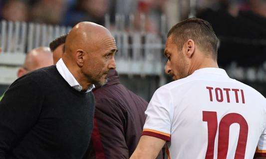 Il messaggio di Spalletti: "Non contrapponetemi a Totti, pensate alla Roma"