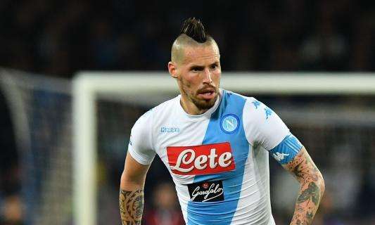 Napoli, Hamsik: "Secondo posto? Non è ancora finita, non molliamo. Meritiamo qualcosa in più"