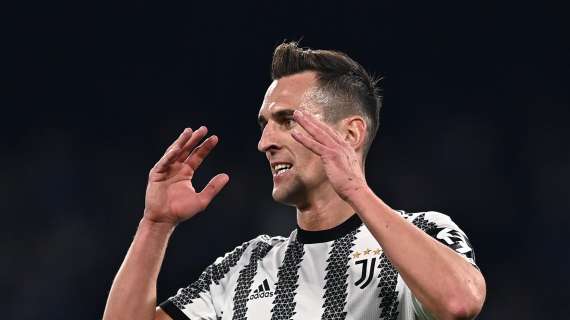 Juventus, infortunio per Milik: in dubbio per la partita contro la Roma