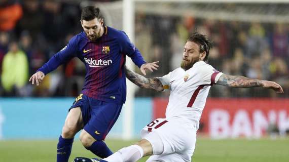 Barcellona-Roma 4-1 - La gara sui social: "In Champions devono spararti per darti un rigore"