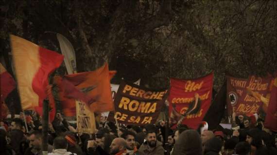 Anche i tifosi giallorossi scendono in campo al fianco di Roma Cares