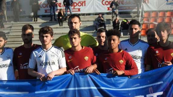 UEFA YOUTH LEAGUE - AS Roma vs FK Qarabağ Ağdam 3-0