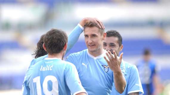 Ultimo allenamento Lazio prima del derby, Reja prova l'undici anti Roma