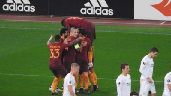 Roma-Viktoria Plzeň 4-1 - Tripletta di Dzeko e rabona di Perotti, inutile il gol di Zeman. Giallorossi qualificati come primi. FOTO!
