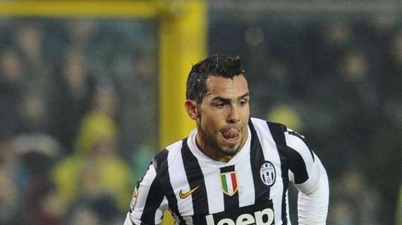 Doppia seduta per la Juventus, out Tevez per motivi familiari