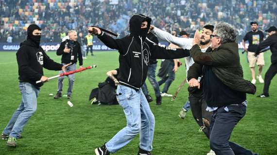 Tafferugli dopo Udinese-Napoli, due tifosi ospiti rimasti feriti: ora sono all'ospedale di Udine