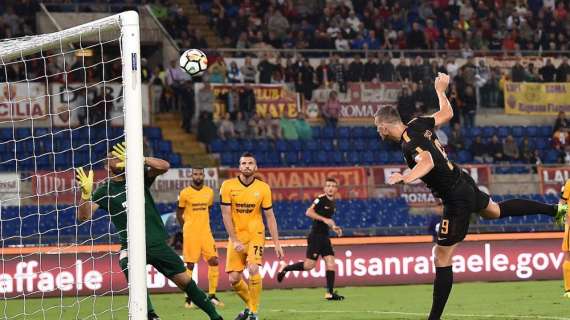 La Roma in Nazionale - Bosnia-Belgio 3-4 - Girandola di gol, Dzeko propizia la rete di Medunjanin