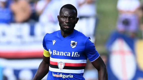 Sampdoria, primo allenamento in vista della Roma: out Colley per problemi intestinali