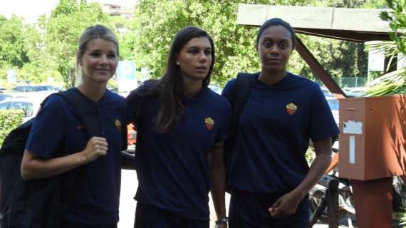 La Roma Femminile è arrivata a Norcia. VIDEO!