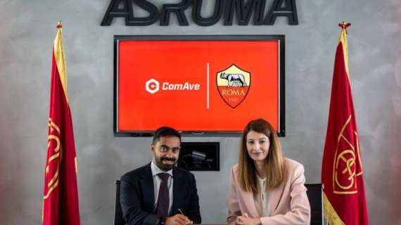 COMUNICATO AS ROMA - Nuova partnership con ComAve. Souloukou: "Esperienza innovativa per i tifosi"