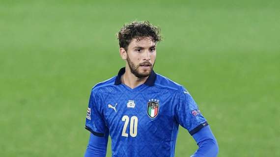 Italia, Locatelli: "Si sente la presenza del CT Mancini anche se è lontano"