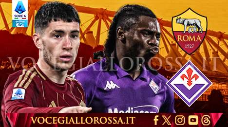 Roma-Fiorentina - La copertina del match. GRAFICA!
