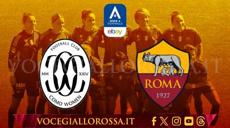 LIVE Serie A Femminile - Como-Roma 1-2 - Giallorosse avanti all'intervallo con una doppietta di Viens