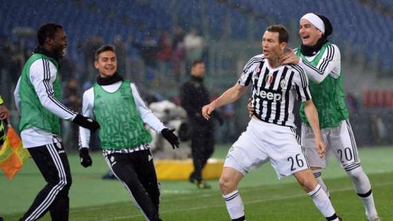 Coppa Italia, Lazio-Juventus 0-1: decide l'ex Lichtsteiner